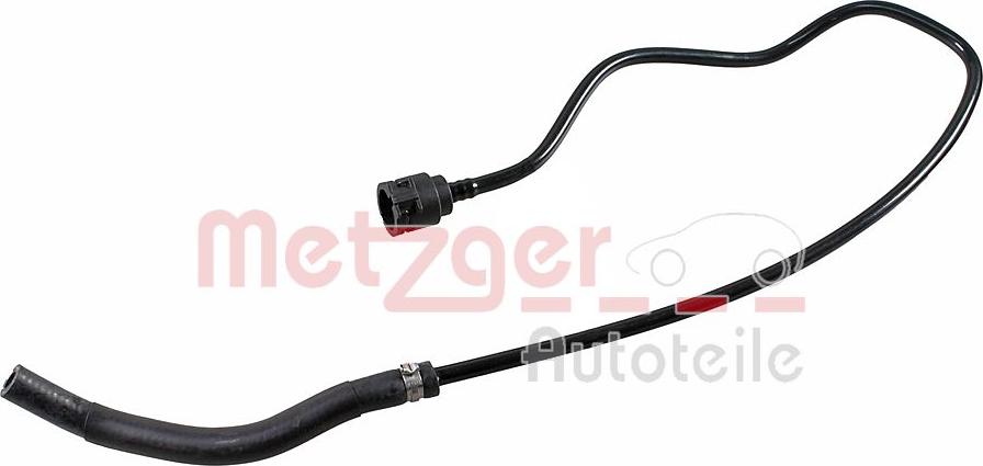 Metzger 2420544 - Шланг радіатора autocars.com.ua