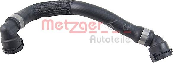 Metzger 2420590 - Шланг радіатора autocars.com.ua