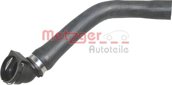 Metzger 2420598 - Шланг радіатора autocars.com.ua