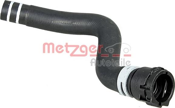 Metzger 2420735 - Шланг радіатора autocars.com.ua