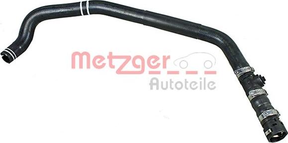 Metzger 2420737 - Шланг радиатора avtokuzovplus.com.ua