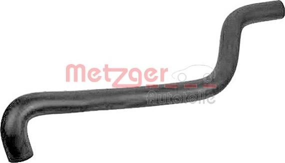 Metzger 2420760 - Шланг радіатора autocars.com.ua