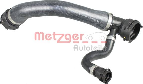 Metzger 2420773 - Шланг радіатора autocars.com.ua