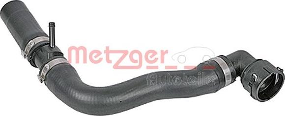 Metzger 2420788 - Шланг радіатора autocars.com.ua