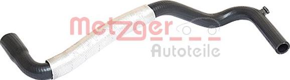 Metzger 2420791 - Шланг радіатора autocars.com.ua