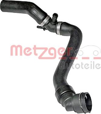 Metzger 2420795 - Шланг радіатора autocars.com.ua