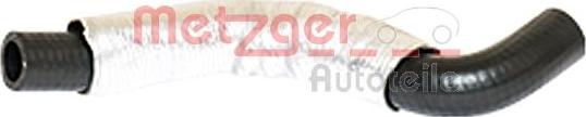 Metzger 2420796 - Шланг радіатора autocars.com.ua