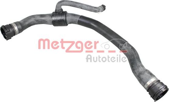 Metzger 2420822 - Шланг радіатора autocars.com.ua