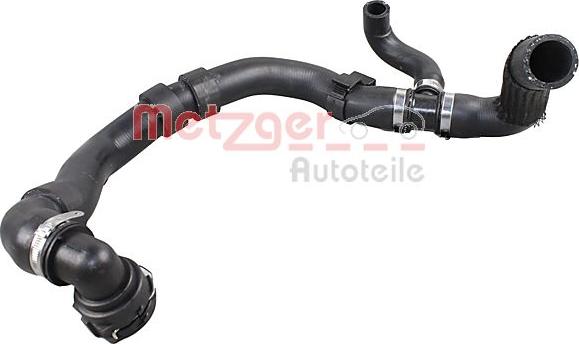 Metzger 2420857 - Шланг радіатора autocars.com.ua