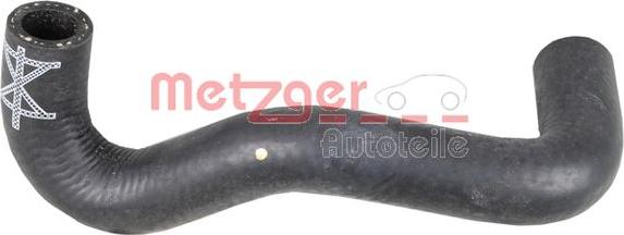 Metzger 2420860 - Шланг радиатора avtokuzovplus.com.ua