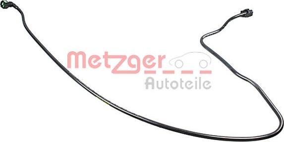 Metzger 2420864 - Шланг радіатора autocars.com.ua