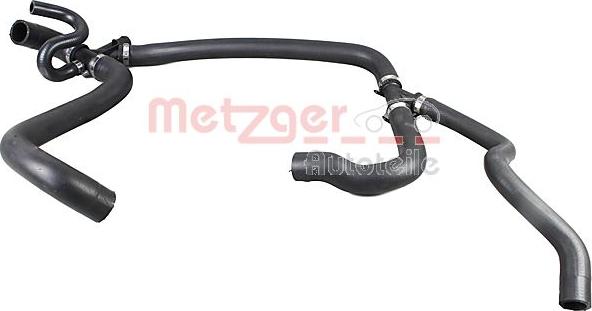 Metzger 2420885 - Шланг радіатора autocars.com.ua