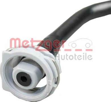 Metzger 2420901 - Шланг радіатора autocars.com.ua