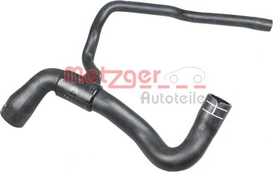 Metzger 2420904 - Шланг радіатора autocars.com.ua