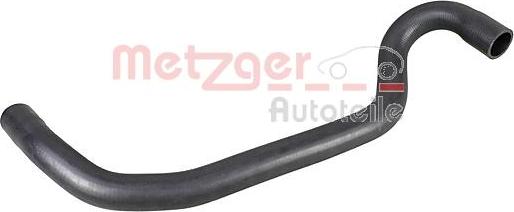 Metzger 2420948 - Шланг радіатора autocars.com.ua