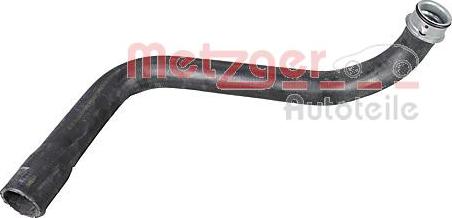 Metzger 2420949 - Шланг радіатора autocars.com.ua