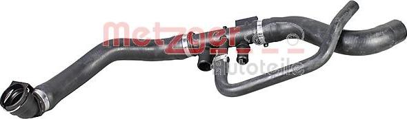 Metzger 2420953 - Шланг радиатора avtokuzovplus.com.ua