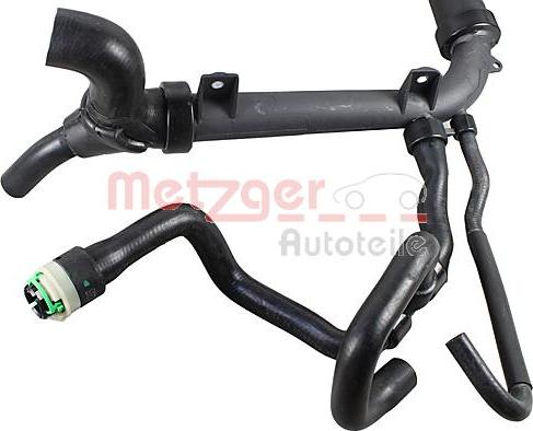 Metzger 2420976 - Шланг радіатора autocars.com.ua