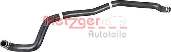 Metzger 2420981 - Шланг радіатора autocars.com.ua