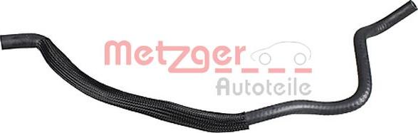 Metzger 2421014 - Шланг радіатора autocars.com.ua