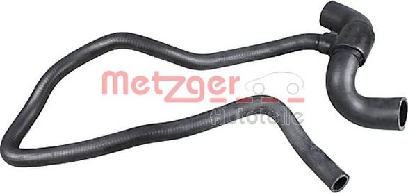 Metzger 2421029 - Шланг радіатора autocars.com.ua