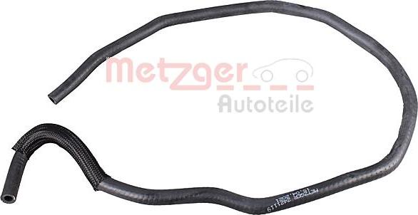 Metzger 2421119 - Шланг радіатора autocars.com.ua