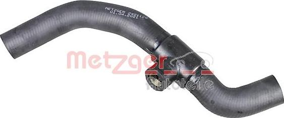 Metzger 2421128 - Шланг радиатора avtokuzovplus.com.ua