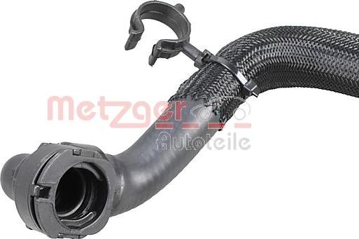 Metzger 2421155 - Шланг радіатора autocars.com.ua