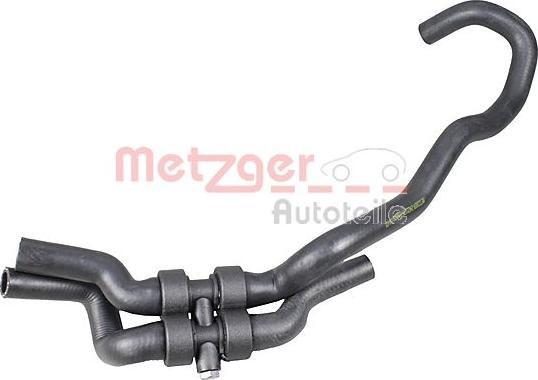 Metzger 2421178 - Шланг радіатора autocars.com.ua