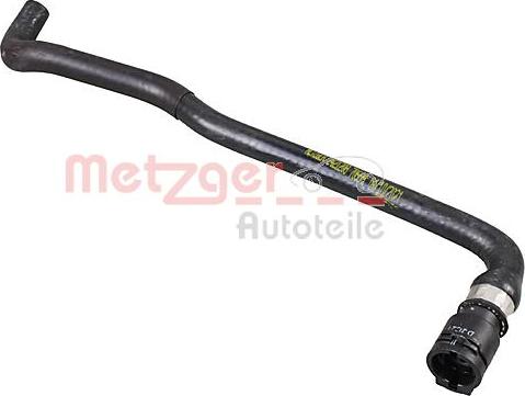 Metzger 2421208 - Шланг радиатора avtokuzovplus.com.ua