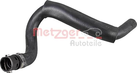 Metzger 2421237 - Шланг радіатора autocars.com.ua