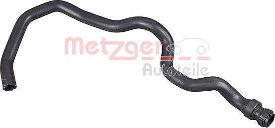 Metzger 2421245 - Шланг радіатора autocars.com.ua