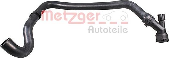 Metzger 2421248 - Шланг радіатора autocars.com.ua