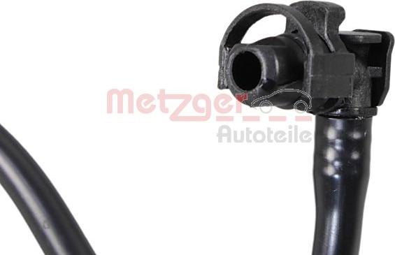 Metzger 2421254 - Шланг радіатора autocars.com.ua