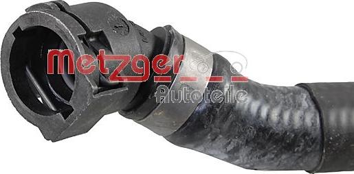 Metzger 2421256 - Шланг радіатора autocars.com.ua