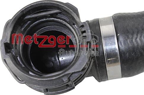 Metzger 2421257 - Шланг радіатора autocars.com.ua