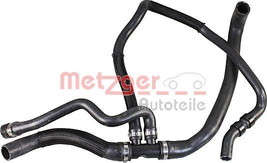 Metzger 2421264 - Шланг радіатора autocars.com.ua