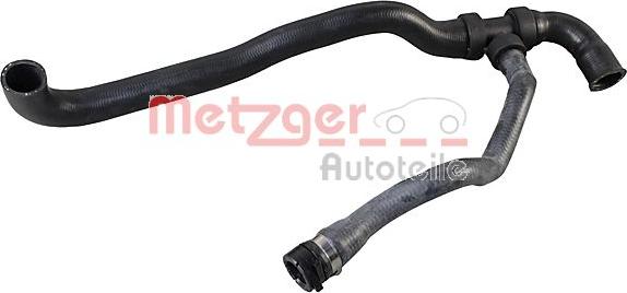 Metzger 2421270 - Шланг радіатора autocars.com.ua