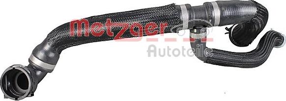 Metzger 2421271 - Шланг радіатора autocars.com.ua