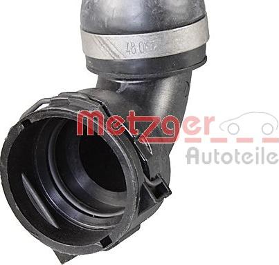 Metzger 2421272 - Шланг радиатора avtokuzovplus.com.ua