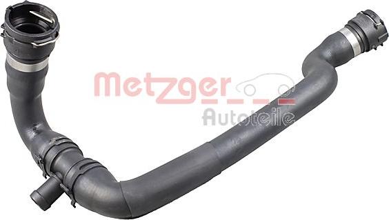 Metzger 2421289 - Шланг радіатора autocars.com.ua