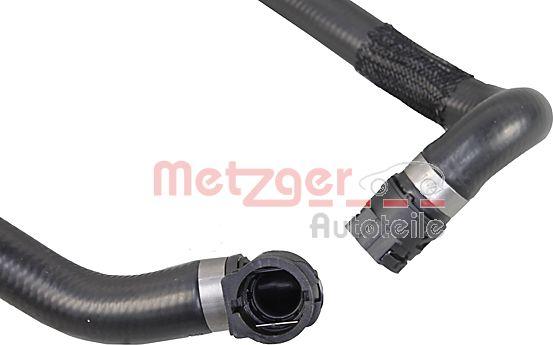 Metzger 2421353 - Шланг радіатора autocars.com.ua