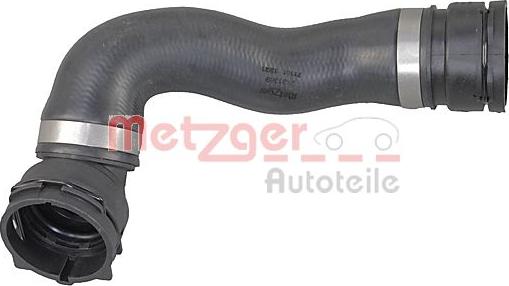 Metzger 2421369 - Шланг радіатора autocars.com.ua