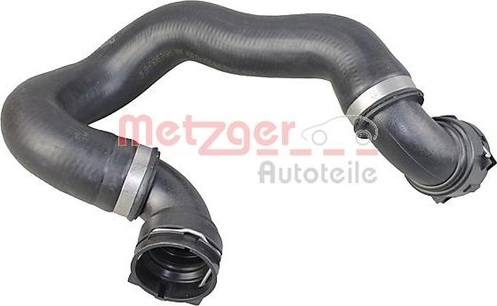 Metzger 2421373 - Шланг радіатора autocars.com.ua