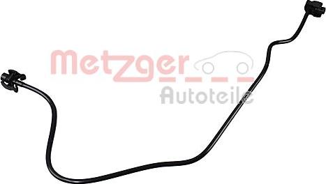 Metzger 2421387 - Шланг радіатора autocars.com.ua