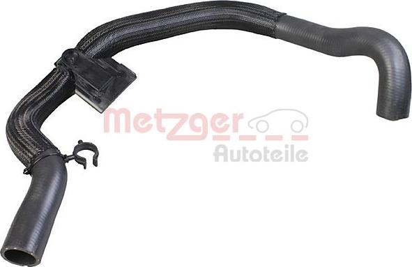 Metzger 2421393 - Шланг радіатора autocars.com.ua