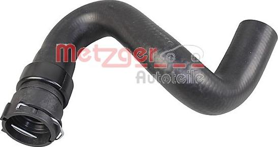 Metzger 2421397 - Шланг радіатора autocars.com.ua