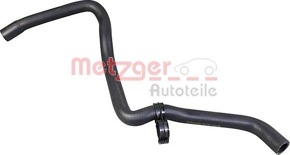 Metzger 2421401 - Шланг радіатора autocars.com.ua