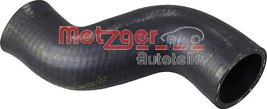 Metzger 2421403 - Шланг радіатора autocars.com.ua