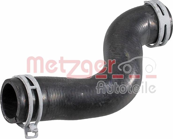 Metzger 2421431 - Шланг радіатора autocars.com.ua